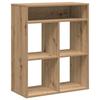 VidaXL Bookcase Artisan Oak 66x31x80 Cm Engineered Wood, Storage Cabinet, Storage Shelf, Unit of 860300