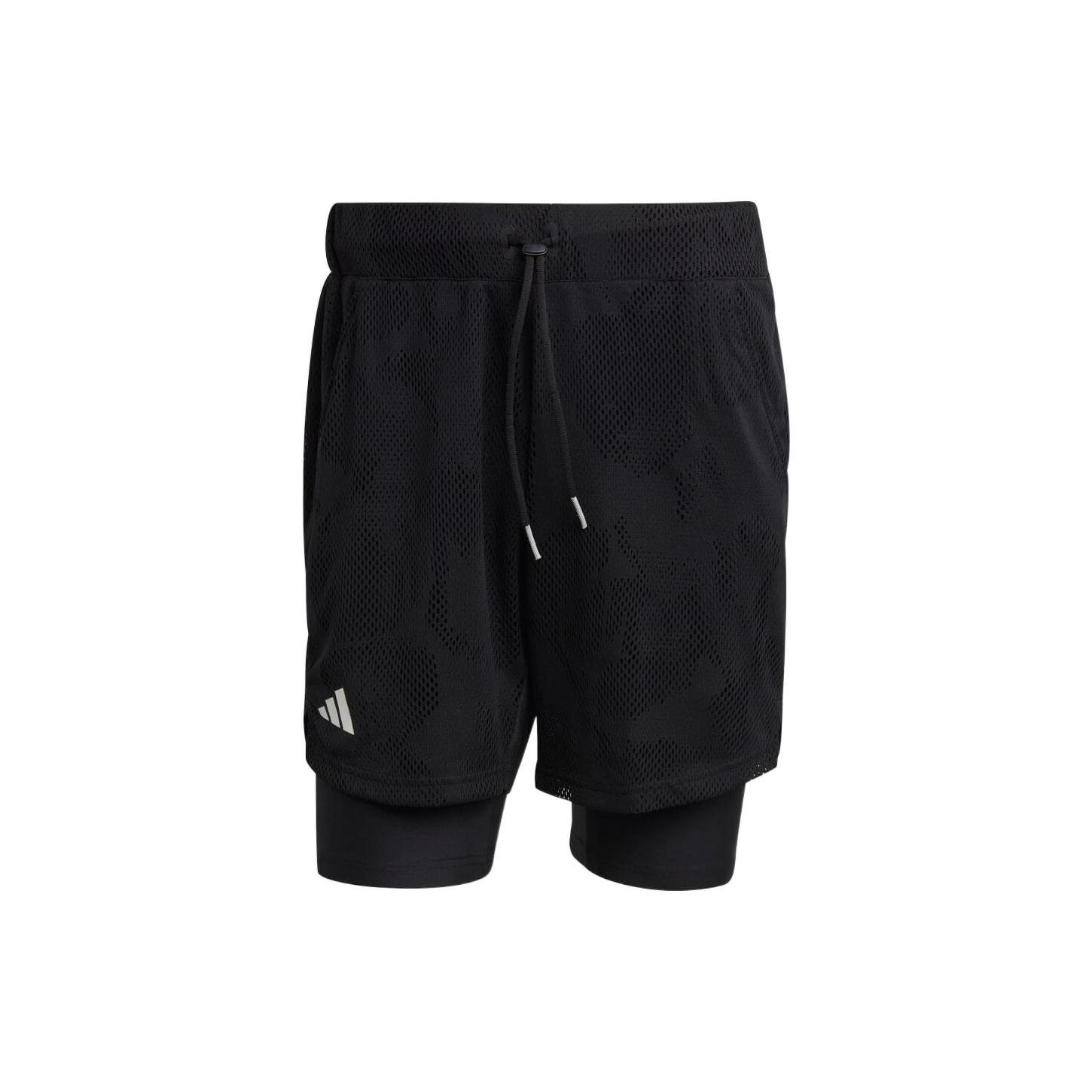 

New Adidas Sports Shorts Men s Black HT7218 S