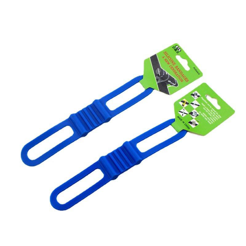 High Elastic Silicone Strap Bicycle Binding Strap Strap Lamp Strap for Mountain Bike Riding