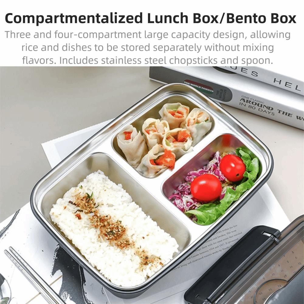 Recipiente Hermético para Alimentos Aço Inoxidável Armazenamento de Alimentos Fresco Isolamento Marmita Camping