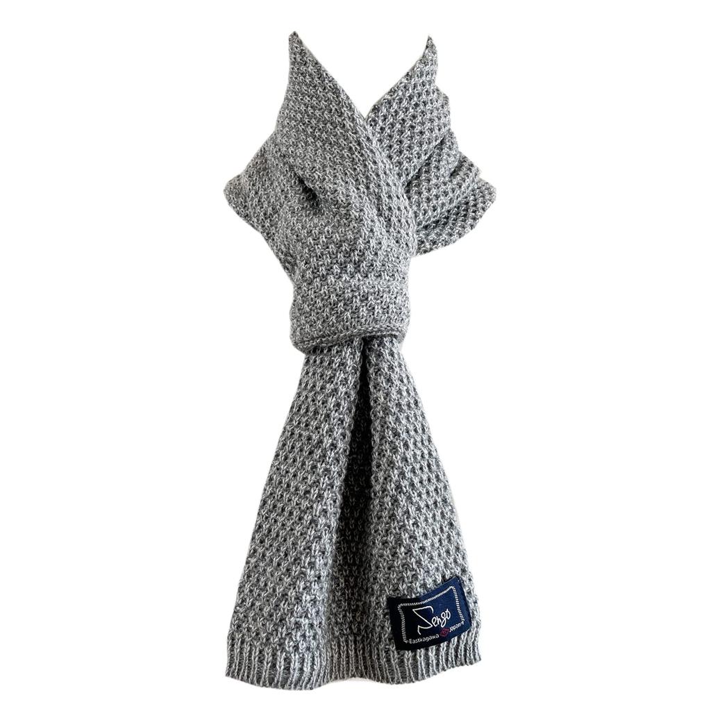 TERAICHI Kompaktní Ichimatsu Tuck Vyrobeno na krk Krátký Kompaktní Vkládací Kompaktní Muff™ Vzor, Japonsko, Šála, Hřejivý šátek, Šála, Šála, Šála, Sengo,