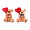 Adroable Plush Toy Bear Kids Holiday Gifts Valentines Day for Friends