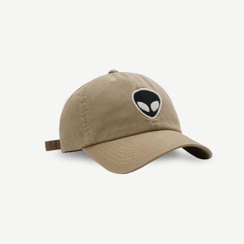 Cartoon Embroidered Baseball Cap Summer Street Trend Hip-hop Baseball Cap Women Korean Style Soft Top Wide-brimmed Couple Peaked Cap