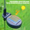 Garden Light Solar Powered Flower Shape Outdoor Yard Light Waterproof Scratch-Resistant Small Size Garden Lamp