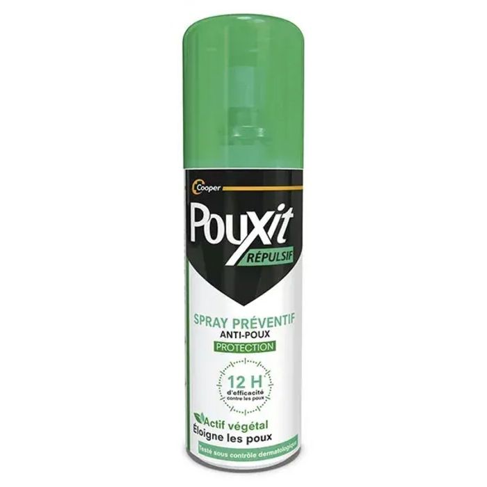 Pouxit Répulsif Spray Préventif Anti-Poux 75ml