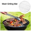 Camping Accessories Round Barbecue Tray Stainless Steel BBQ Grid