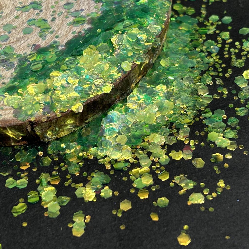 Ultra-Thin Fluorescent Color Large Sequin Nail Art Decorations – Handmade DIY Toy Accessories