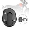 Artudatech Seitenständerplatte für Ducati Scrambler 400/800/1100 2015-2020 Motorradständerplatte Seitenständer
