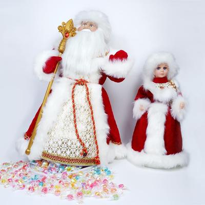 Santa Doll Candy Bucket, Kindergeschenke, Weihnachtsdekorationen Familie Frohe Weihnachten, Candy Bucket Geschenkbox