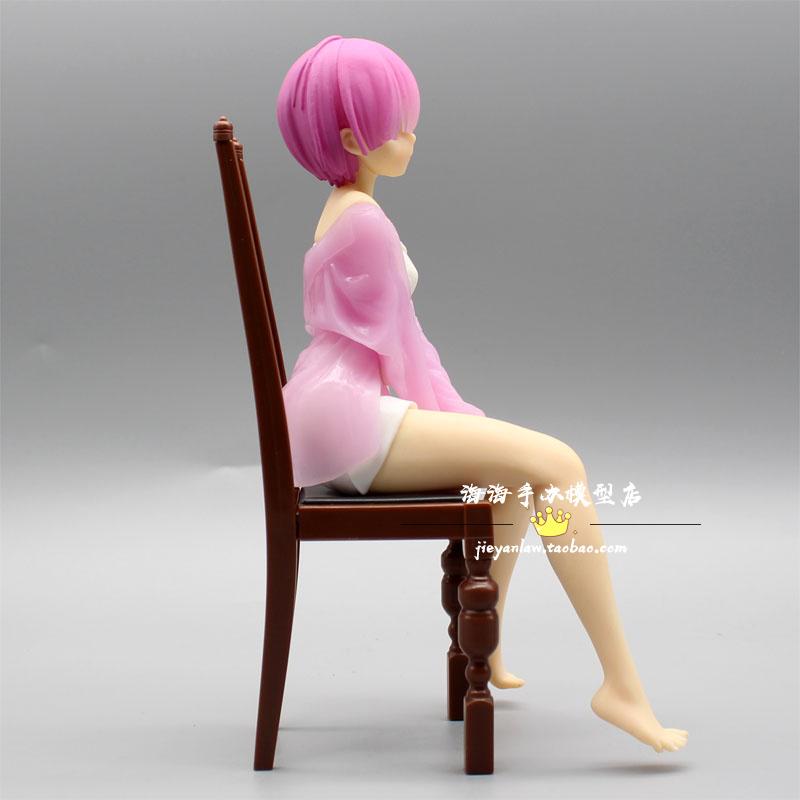 Anime Cute Figure Re:Life In A Different World From Zero Ram Rem PVC Action Figure Collection Desktop Car Case Model Toys Doll