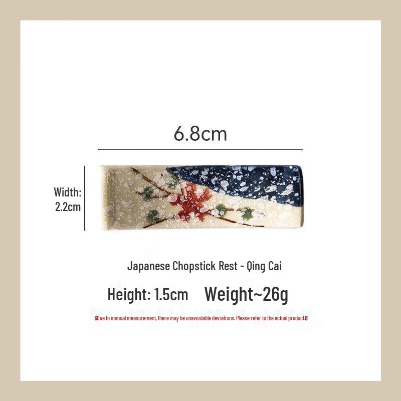 Qiqei Japanese Ceramic Chopstick Rest