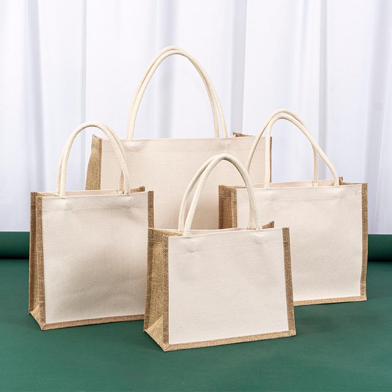 MUJI Linen Canvas Tote: High-End Commuting and DIY Gift Bag