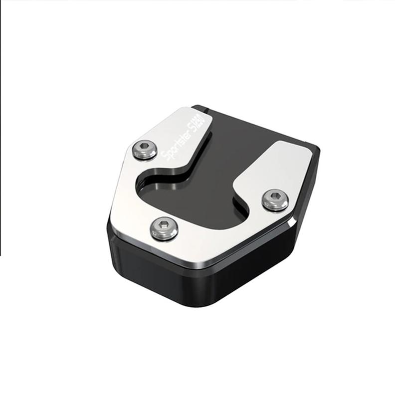 Motor For Sportster S RH1250 1250S Motorcycle Foot Side Stand Enlarger Plate Kickstand Enlarge Extension 2024