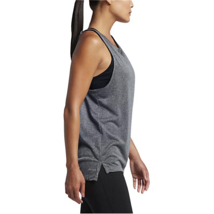 New Nike Sleeveless Sports Shirts Women's Gray 831779-060