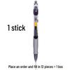 Morning Light GP-1008 Click Gel Pen, 0.5mm Bullet Tip, Large Capacity for Office & Student Use