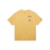 New Era Crew Neck Pocket Detail Short Sleeve T-Shirt Unisex Tops Yellow 13789174