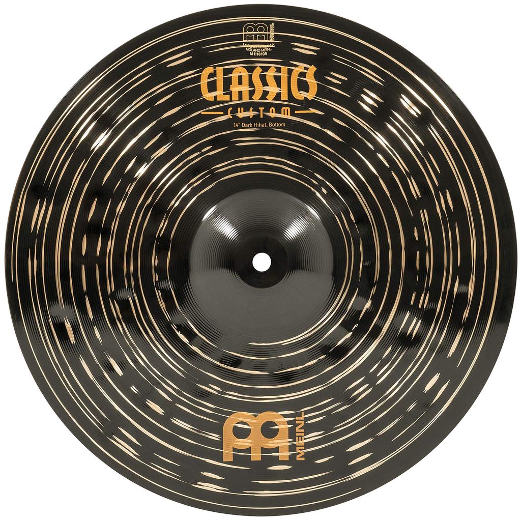 MEINL Cymbals Meinl Classics Custom Dark Series Cymbal Set Dark Cymbal Set CCD141620 14"Hihat/16"Crash/20"Ride [ ]