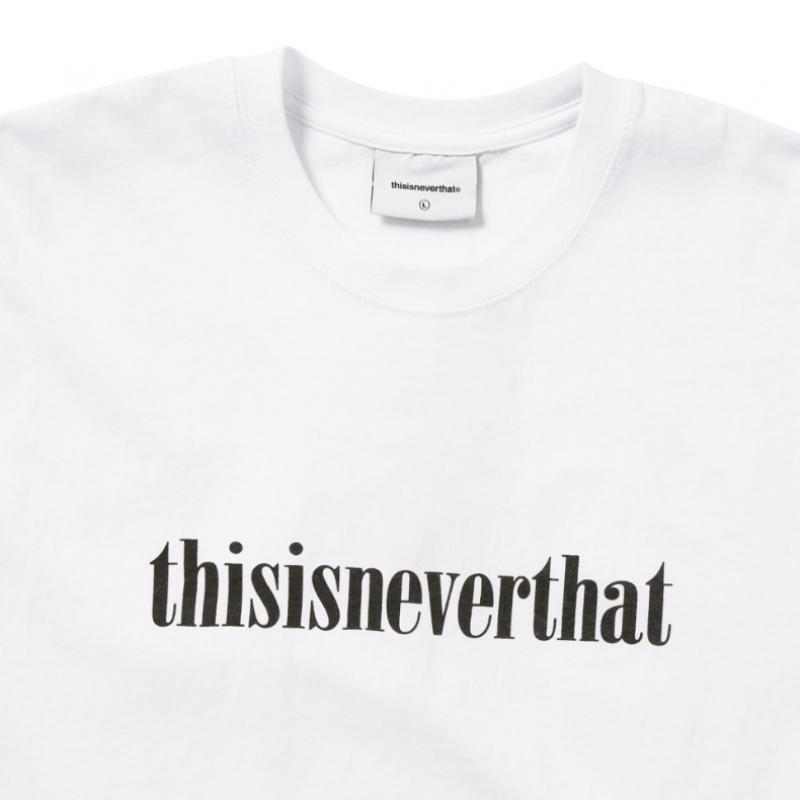 Thisisneverthat Onyx Logo Tee White