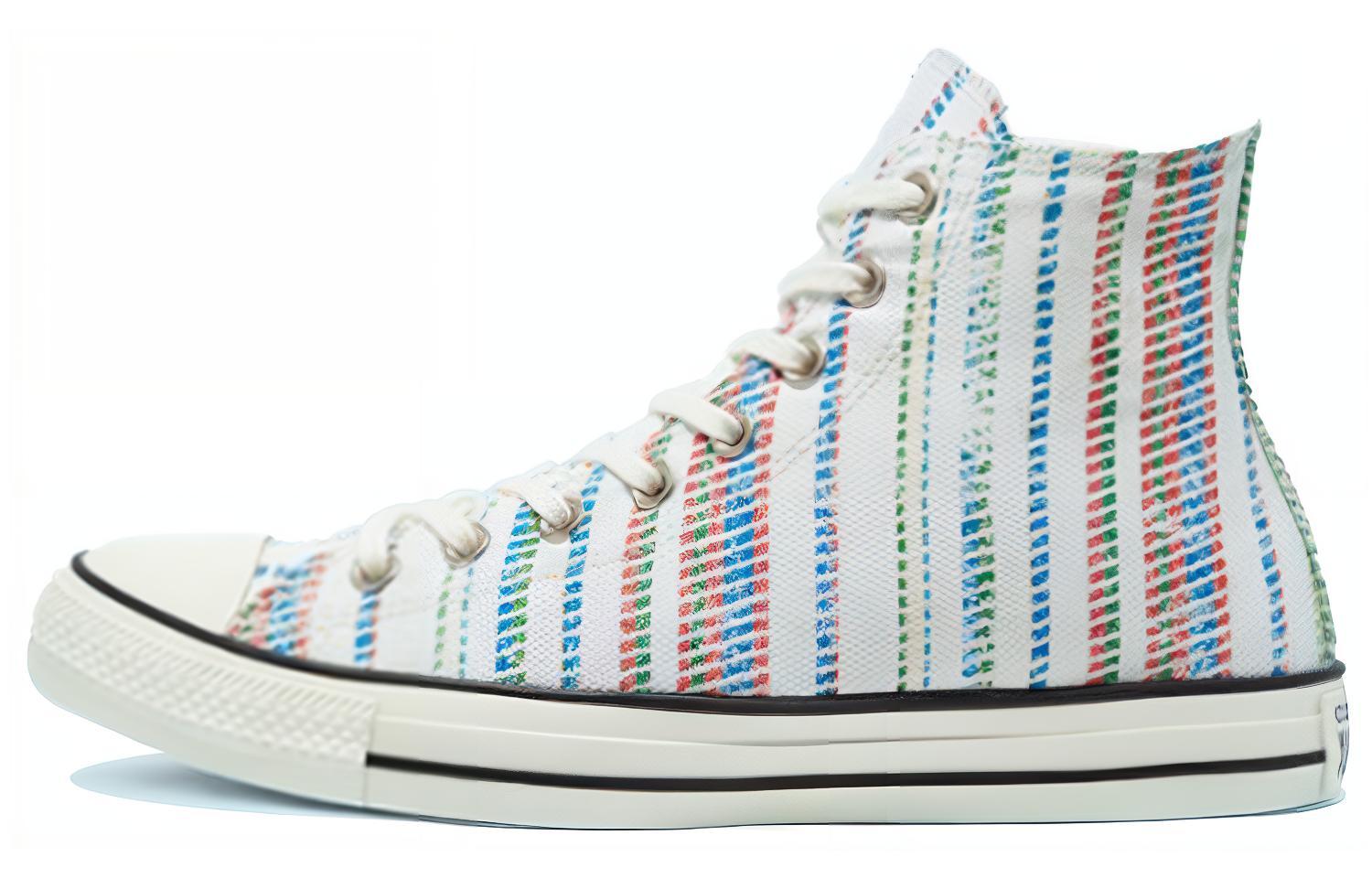 Herren Sneaker Converse Chuck Taylor All Star High 'Summer Stripes' 36 white