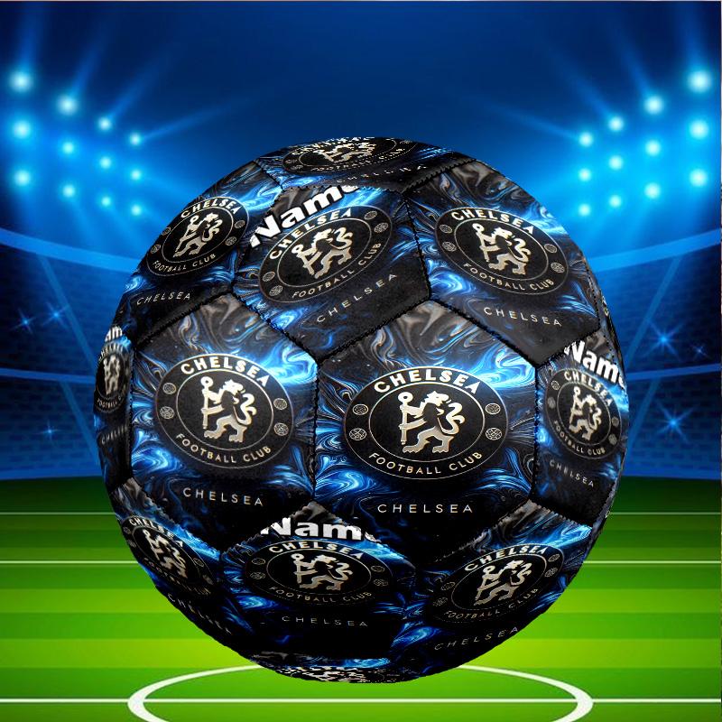 Custom Name Personalized football club F.C-A Print Size 5 Soccer Ball Training & Match Football, for Team, Kicking, Gift for Football Enthusiasts