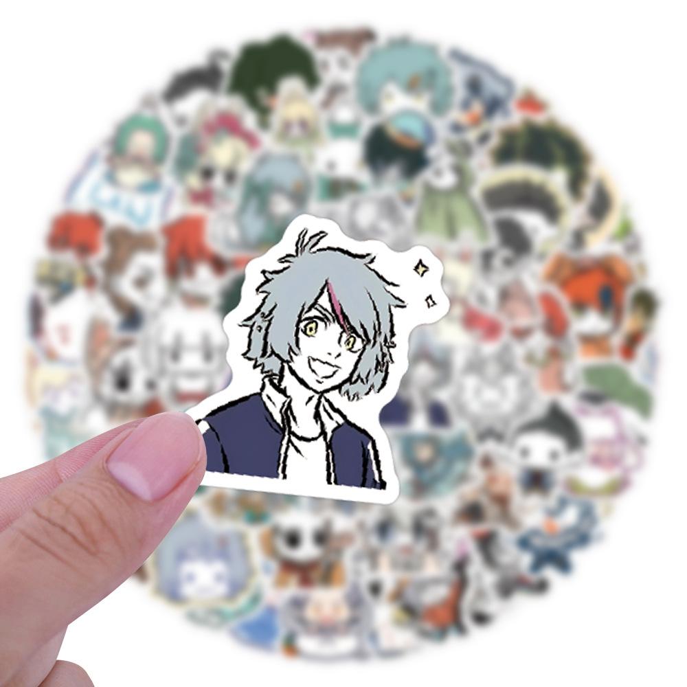 105 New Styles of Non-human Q Version Graffiti Stickers Decorate Refrigerator Scooter DIY Personalized Stickers