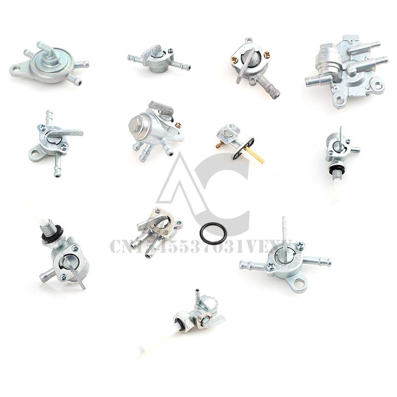 Multiple Types Motorcycle Fuel On/Off Valve Switch Petcock Oil Tank Hose Tap For  Scooter Motorcycle Motorbike  ATV MINI MOTOR