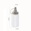 4Pcs Mini Plastic Sauce Vinegar Squeeze Bottle Seasoning Salad Dressing Containers Outdoor Portable Barbecue Spice Kitchen Tool