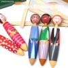 Cartoon Doll Ballpoint Pen Creative Student Ballpoint Pen Stationery Clickable Doll Blue Ballpoint Pen