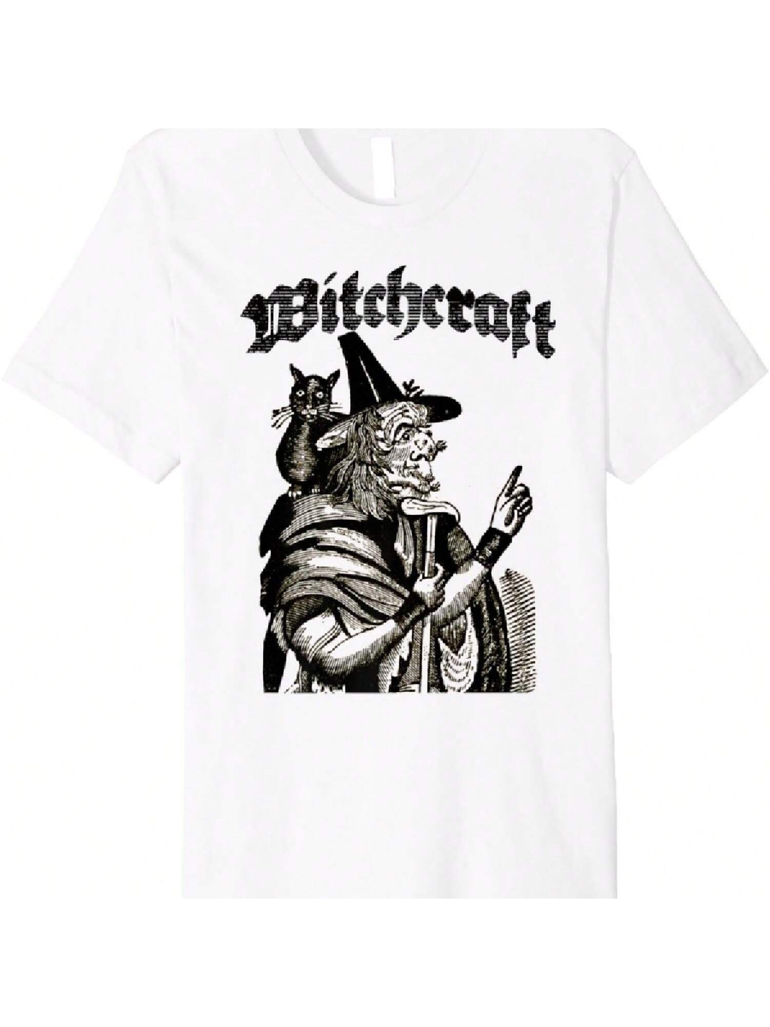 Horror Occult Black Goth Premium T-Shirt S разноцветный