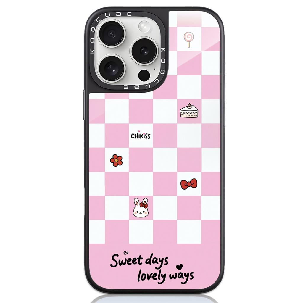 For iPhone 16 Pro Max Case High Aluminium-silicon Glass+PC+TPU Pattern Print Phone Cover Compatible with MagSafe