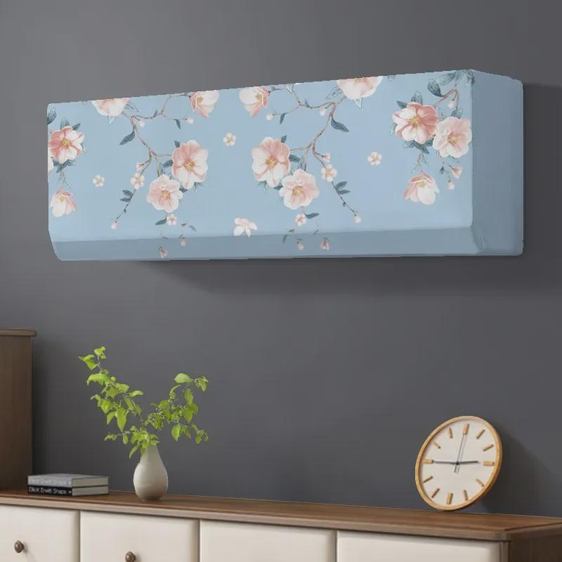 Universelle Cartoon-Staubschutzhülle für Klimaanlagen: Waschbar & Elastisch für Schlafzimmer