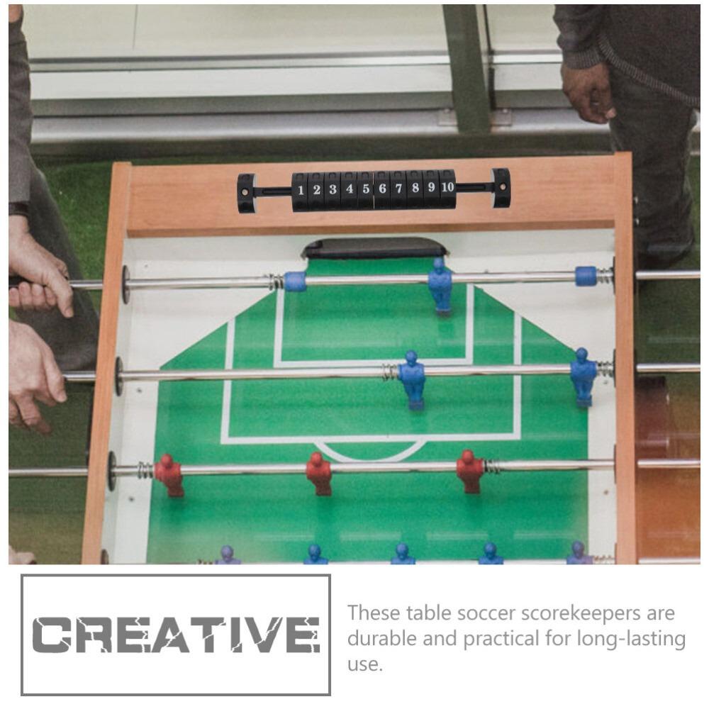 2Pcs Easy To Read Scoring Units Boat Shape Score Keepers Game Foosball Counter  Gifts