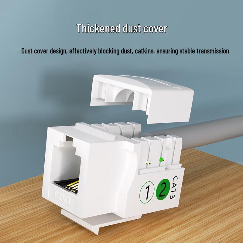 

HAILE Voice Telephone Module RJ11 4-Pin Gold-Plated CAT3 Socket