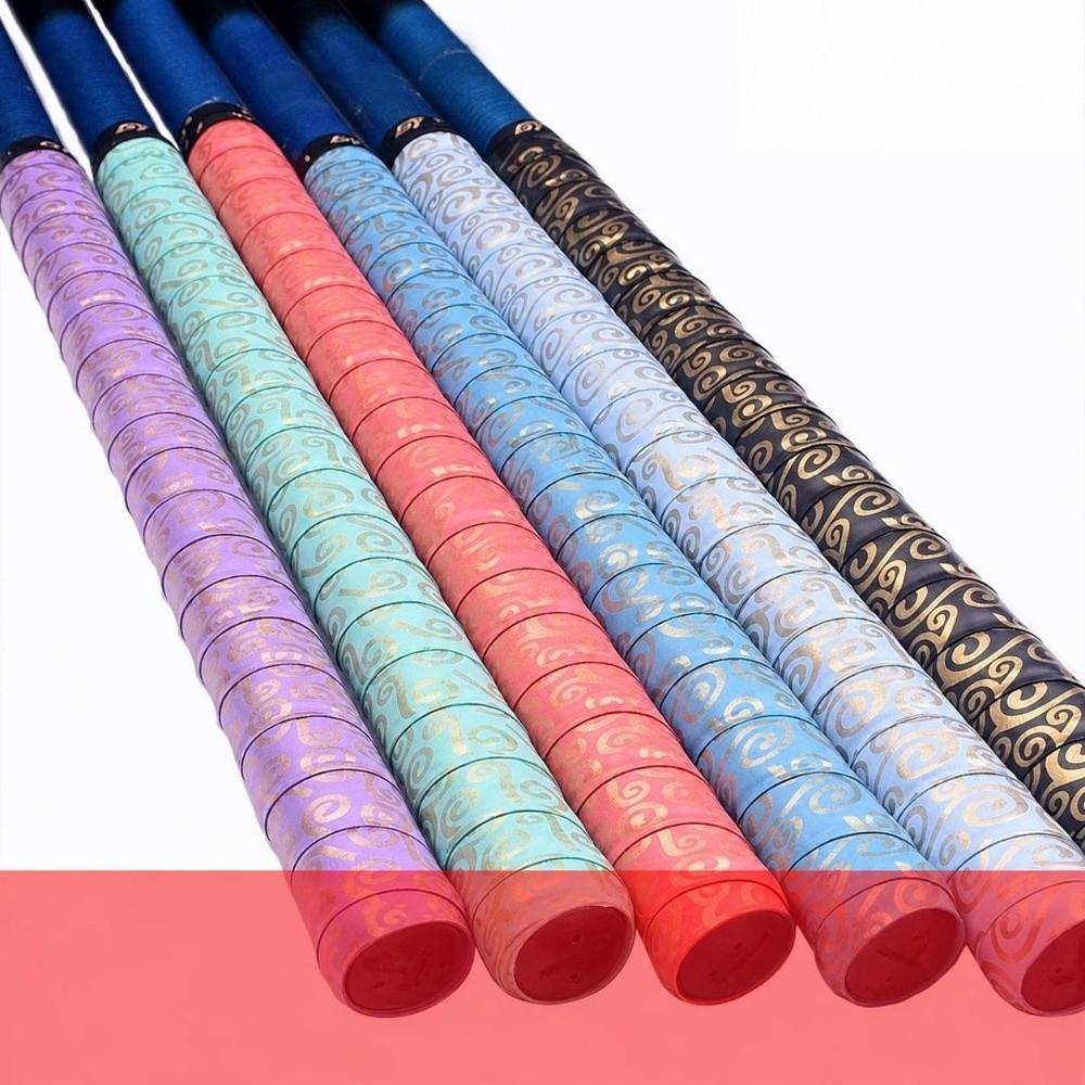 Anti-slip Badminton Handle Wrap Tape Sweat-Absorbent Tennis Racket Grip Tape Outdoor Sports