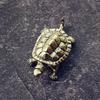 Vintage Brass Turtle Statue Metal Animal Sculpture Home Office Decoration Tea Tasting Pet Crafts