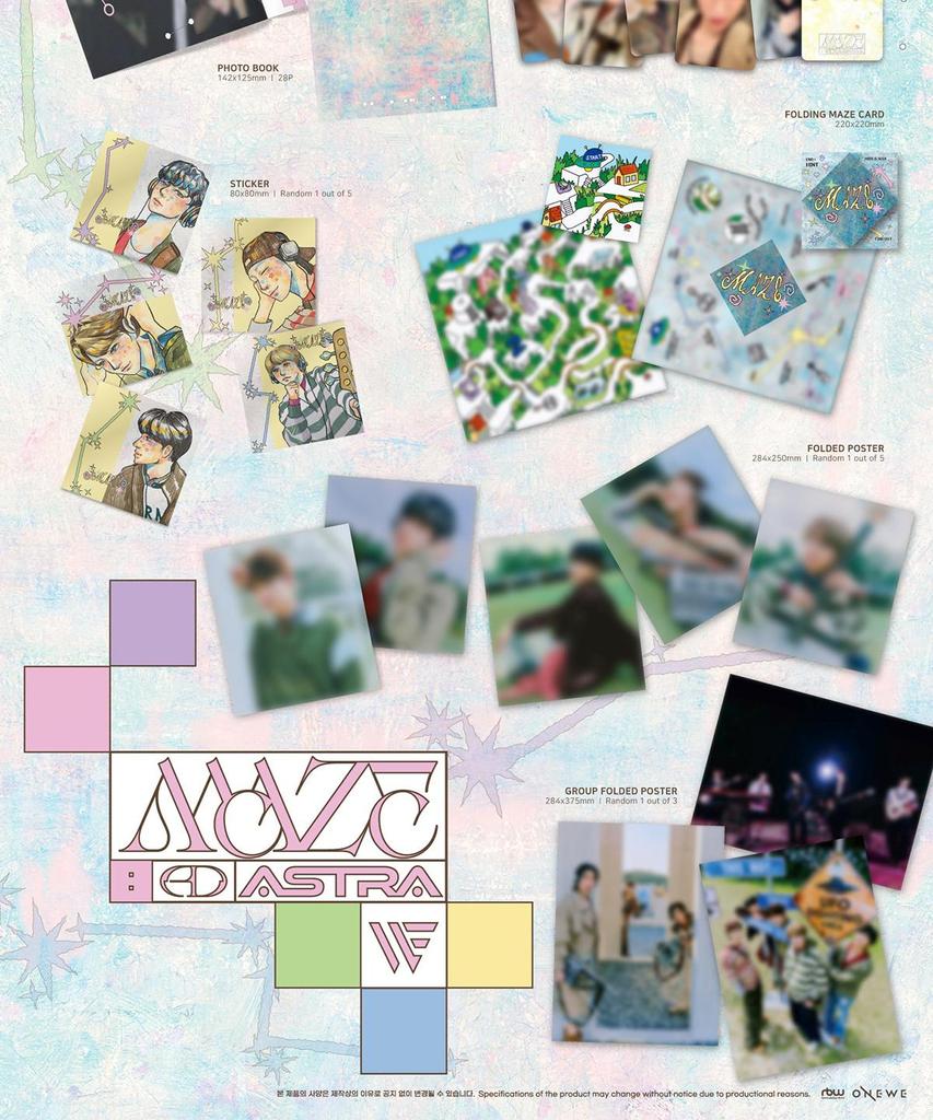 (MAZE / AD ASTRA ver.) ONEWE [MAZE : AD ASTRA] 4th Mini Album