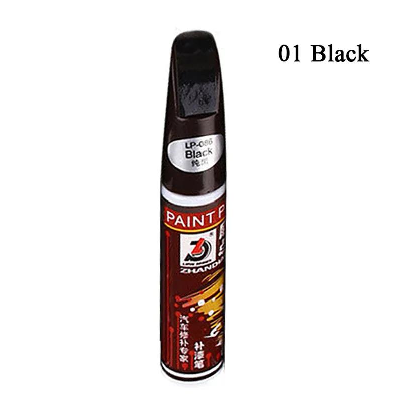 Car Paint Scratches Repair Pen Brush Waterproof Paint Marker Pen Car Tyre Tread Care Automotive Maintain Black White Red Silver