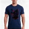 Mass Effect Garrus Sumie Style With Japanese Calligraphy Tshirt Summer Casual Cotton Tee Oversized Streetwear Tops