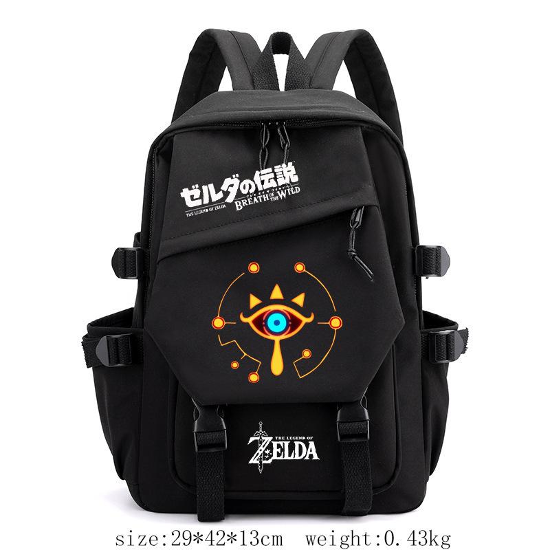 Legend Of Zelda Game Student School Bag Casual Outdoor Backpack Trend Large Capacity Computer Bag Schoolbag