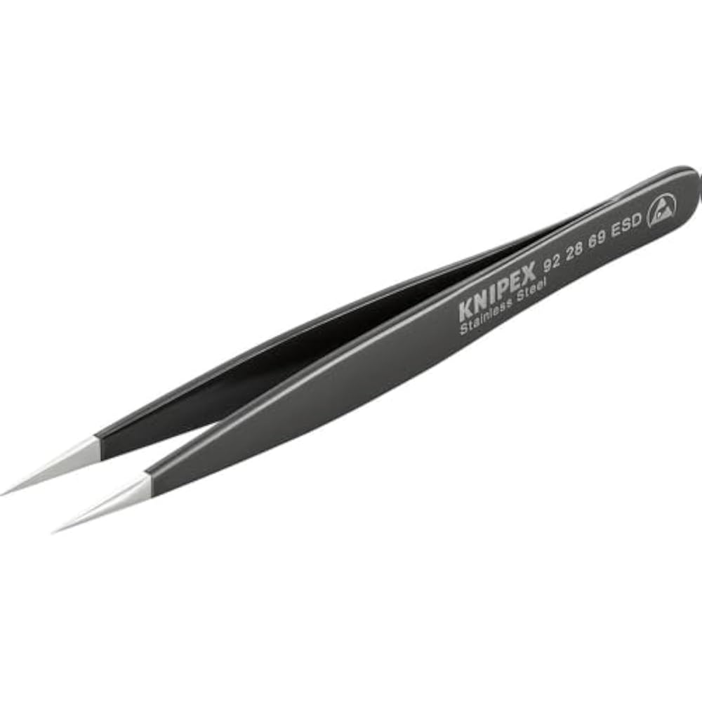 Knipex Precision Tweezers 130MM 9228-69ESD