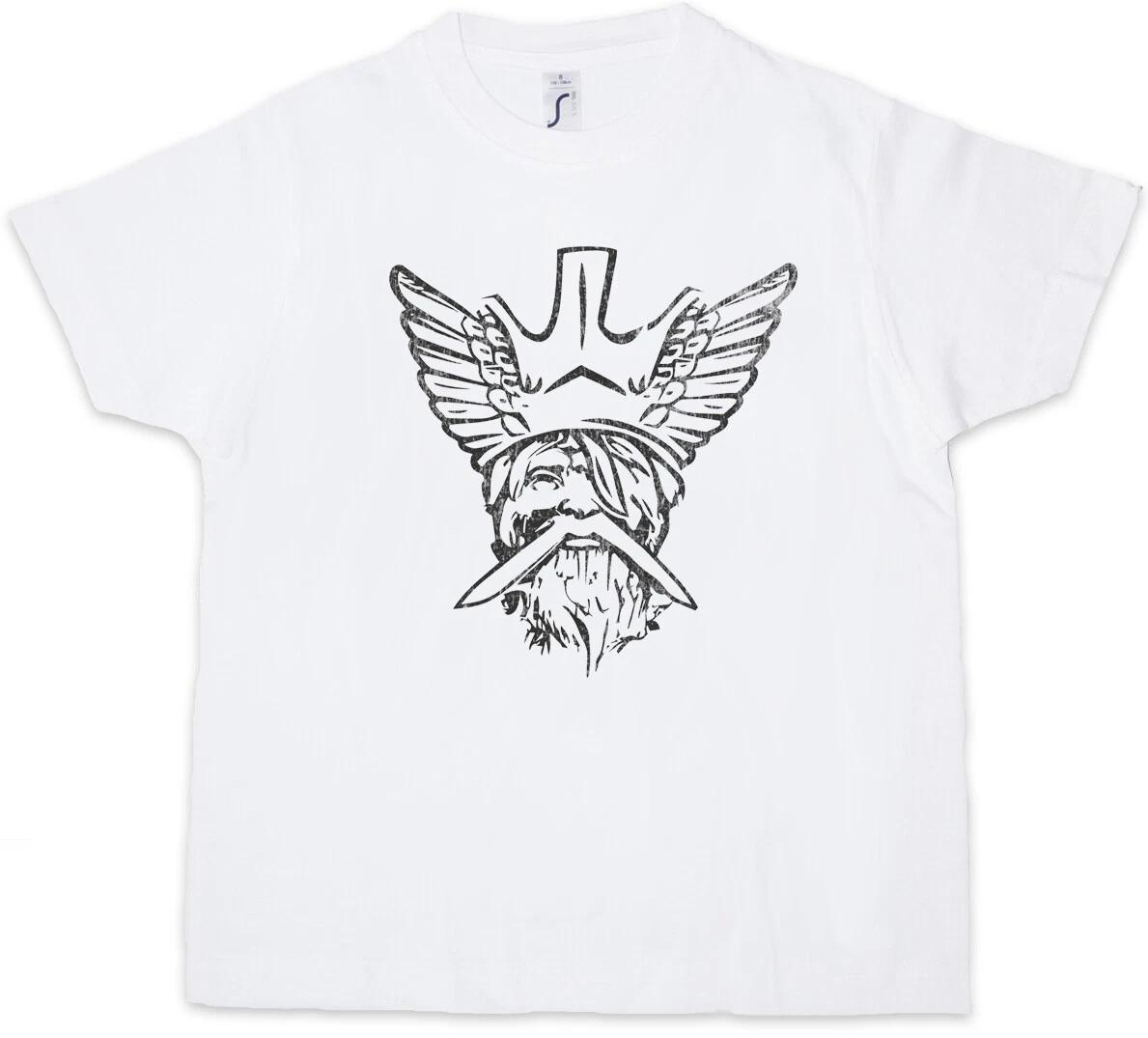 

ODHIN V Kids Boys T-Shirt Valhalla Norse Vikings Odhin Odin Thor German God- 160