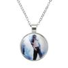 Elegant Michael Jackson Time Gem Pendant Necklace With Alloy Charm 51-80cm Long