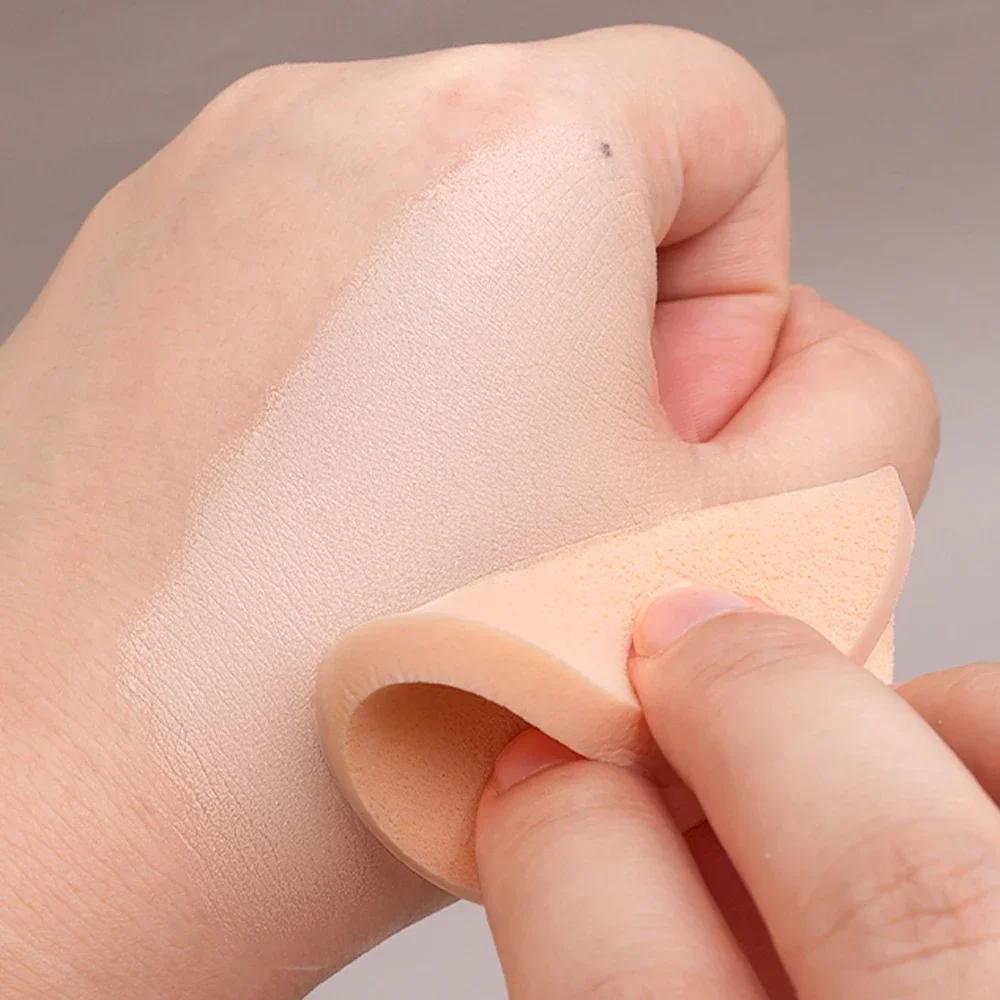 12-120 ks Kulatý tvar Houbička na pudr Mokré/suché Dvojí použití Barva pleti BB krém Podkladový krém Kosmetická houbička na obličej Krása Make-up Nástroje