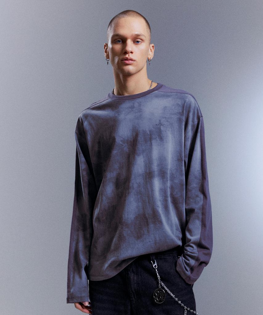 EPISODE UNTITLED Episode Cut Match Print Long Sleeve