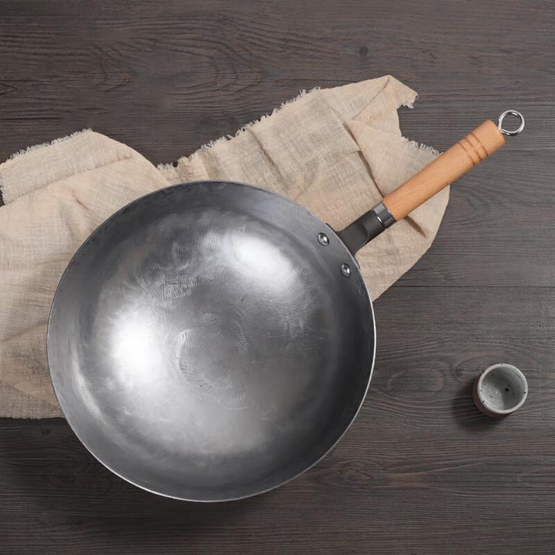 WATU Handgefertigter Eisen-Wok zum Pfannenrühren