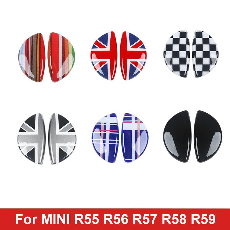 2ks Nálepky na ozdobu trysky světlometu pro Mini Cooper S One Clubman R55 R56 R57 R58 R59 Countryman R60 Car