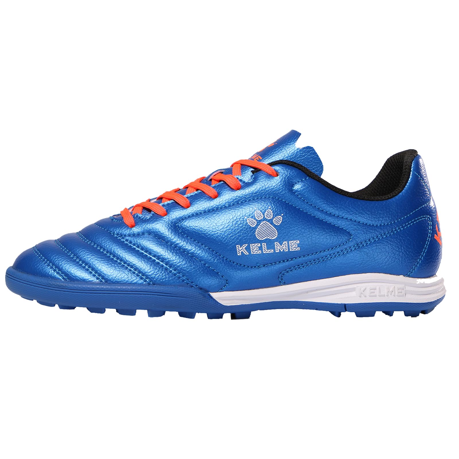 Футбольные бутсы Kelme TF, тренировочная обувь, модные, нескользящие, синие