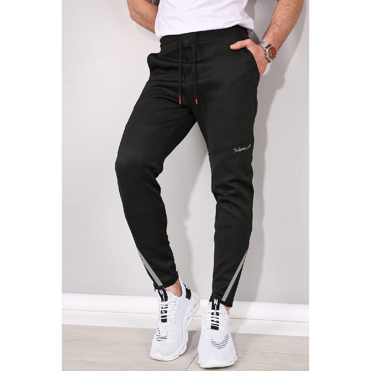 

Мужской спортивный костюм Slim Fit M чёрный