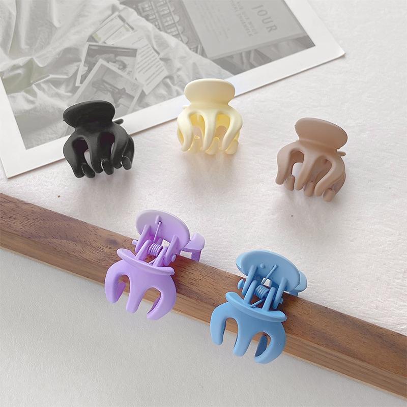 Kawaii Korean Mini Claw Hair Clip Set Hairpins Women Girls Baby Small Hair Crab Hoop Clipper Office Accessories Holder Headdress