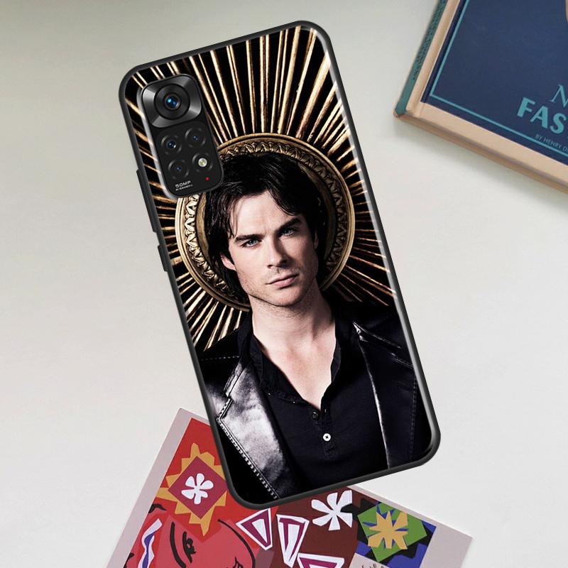 

Чехол The Vampire Diaries Damon Salvatore для Xiaomi Redmi Note 13 14 Pro 12 11 10 15 Pro Plus Redmi 15C 14C 13C 10C 12C 15 Redmi 13C